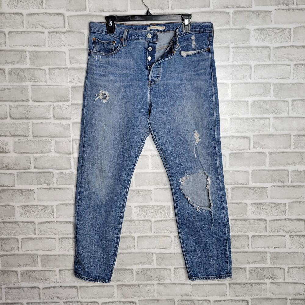 Levi's Premium Big E Wedgie Fit 501s, Sz 32